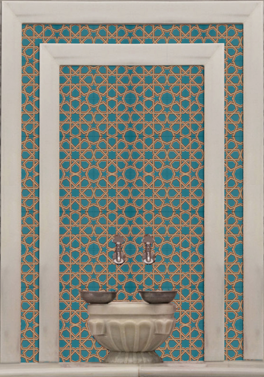 120X180 Kurna Başı Çini Karolar-6